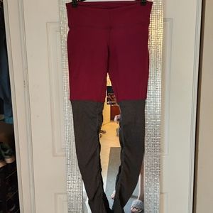 Alo Yoga ruched-leg leggings